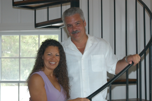THE LOVE OF MY LIFE!! 
[Mark Lewis and his wife, Yvette]